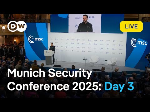 Live: Munich Security Conference 2025 - Day 3 | DW News