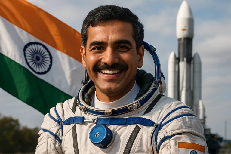 India űrkutatási visszatérése: Ismerd meg a „gonoszul okos” űrhajóst, aki az ISS-re tart!